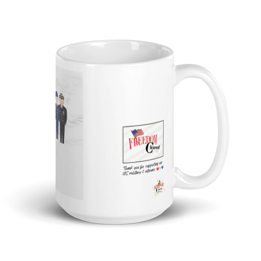 Freedom Cleared Stand with Pride Mug